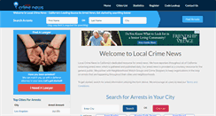 Desktop Screenshot of localcrimenews.com